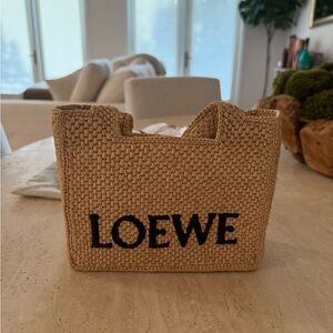Loewe Mini Tote Raffia